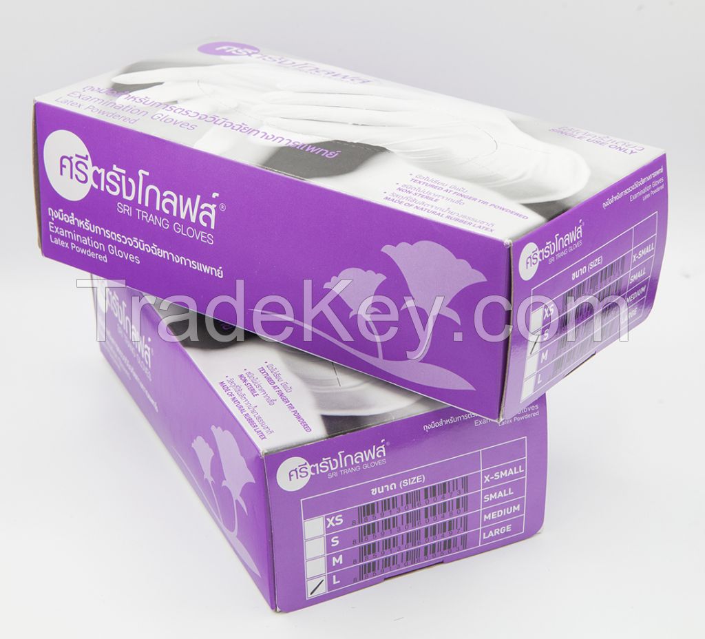 POWDER FREE NITRILE GLOVES - SYNTHETIC NITRILLE