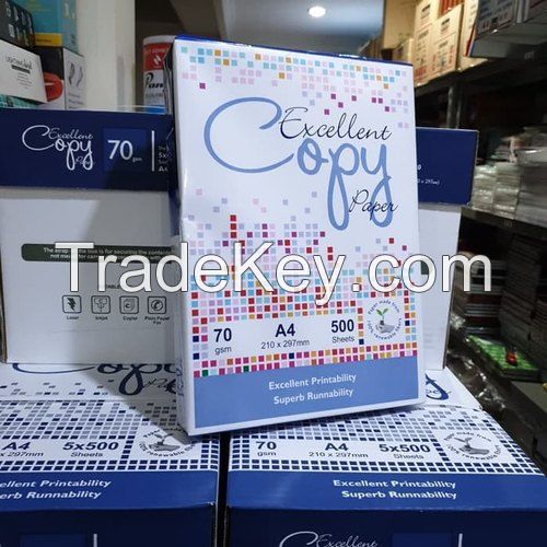 Brand printing paper a4 size copy paper same quality with thailand 80 gsm