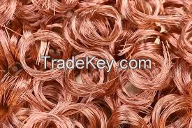 Copper Wire Scrap/Pure Mill-berry Copper 99.99% Grade A