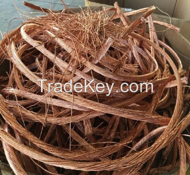 Copper Scrap, Copper Wire Scrap, Mill Berry Copper 99.95%