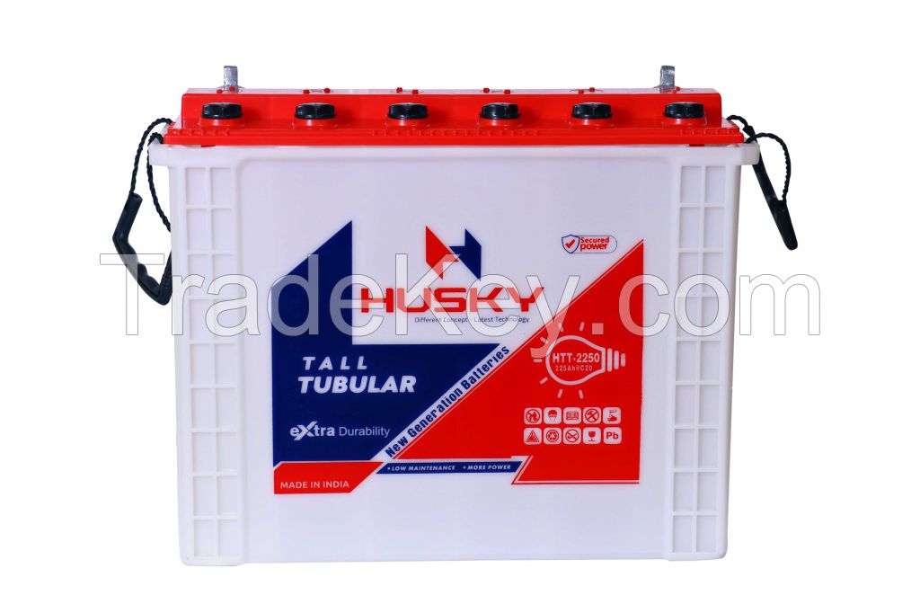 HUSKY TALL TUBULAR BATTERY