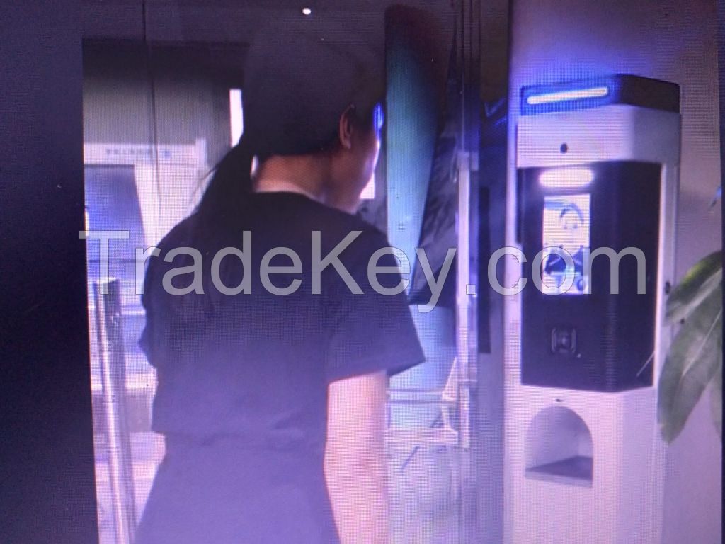 MCR  USA face recognition  and temperature detection  and time attendance  and door lock  and card reader