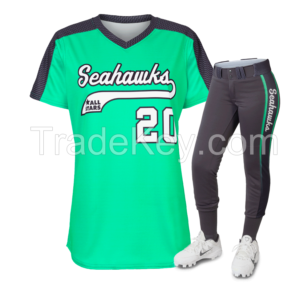 Wholesale Sublimation baseball uniform