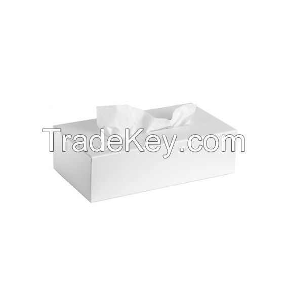 We provide finished facial tissue product with several specification