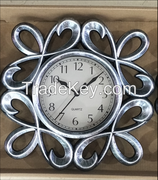 Flower Design Factory Price Home Decor Hanging Wall Clock