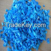 HDPE Drum Regrind plastic scrap/HDPE blue regrind natural Industrial Waste Bottle or Packaging