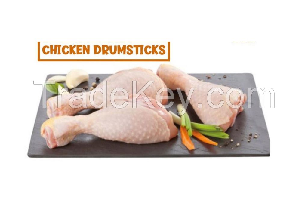 High Quality Hot Selling Frozen Halal Chicken Drumstick Bone-in Skin-on at Best Price