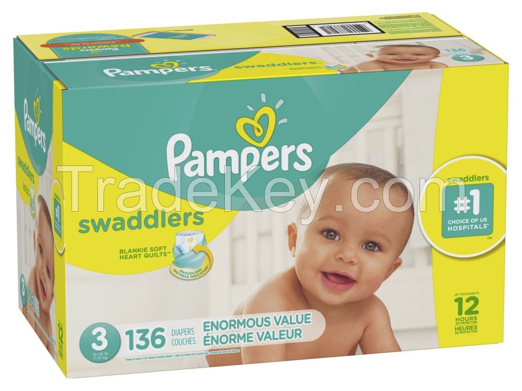 Cheap pampering soft and breathable disposable baby diapers