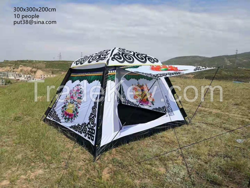 Wholesale China Tibetan design outdoor camping tent for sale 3.0x3.0x2.0m