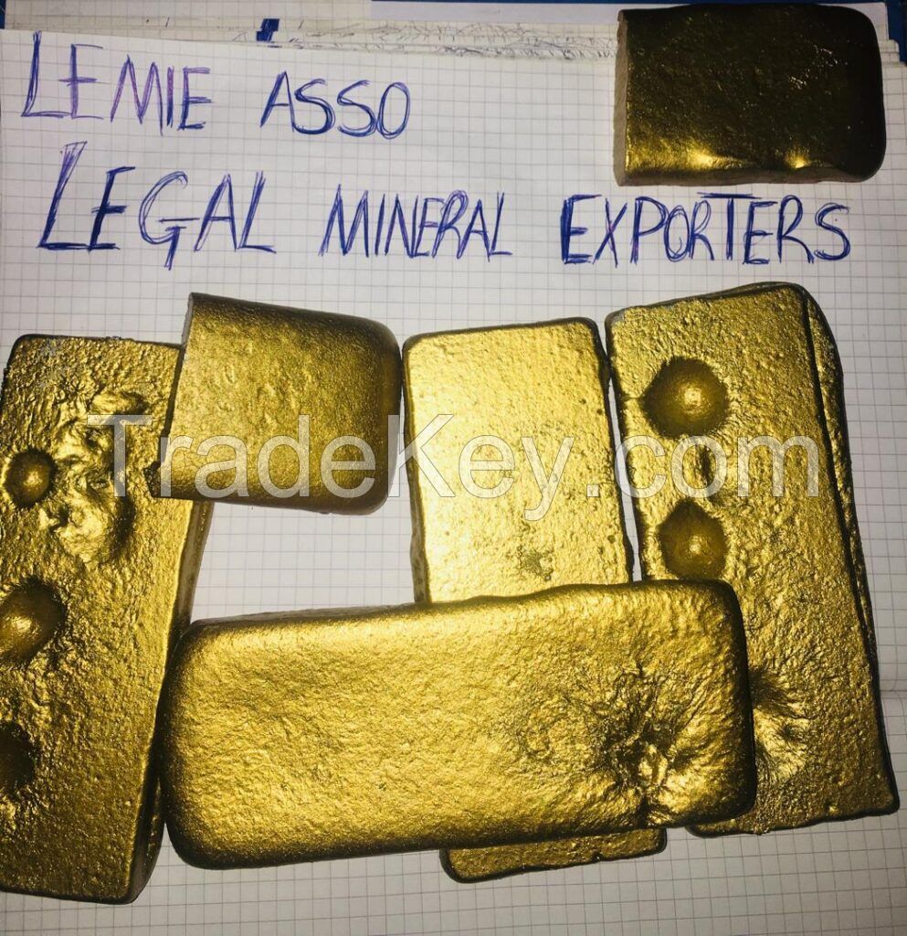 We sell Gold Dore Bars