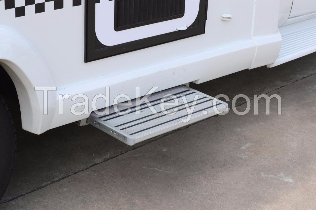 RV Motorhome SolidStep Manual Fold-Down Steps