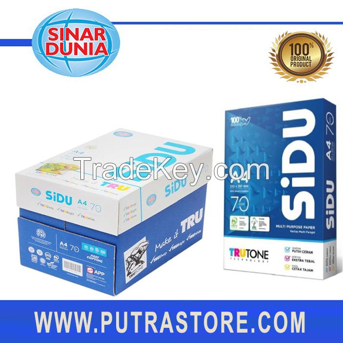 Sell A4 SINAR DUNIA COPY PAPER 70GSM, 75GSM, 80GSM