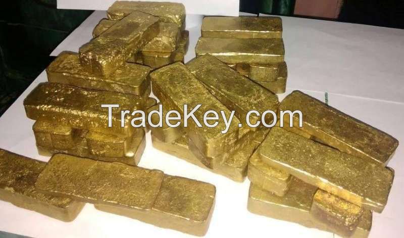 Pure Au Gold Dore Bars / Nuggets  For sell