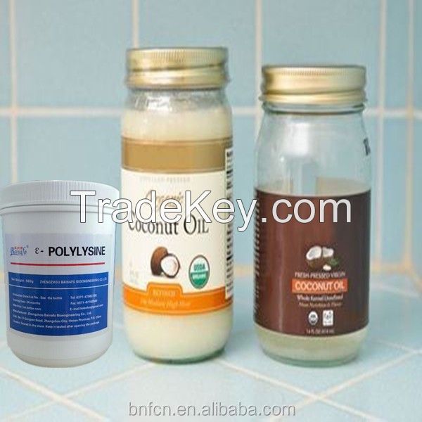 Natural compound food preservatives for coconut oil