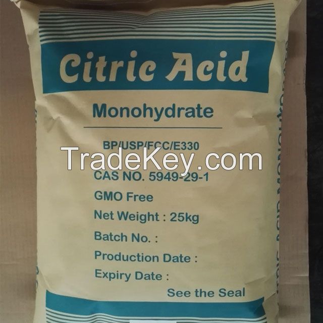 lemon salt Citric Acid Anhydrous and Citric Acid Monohydrate