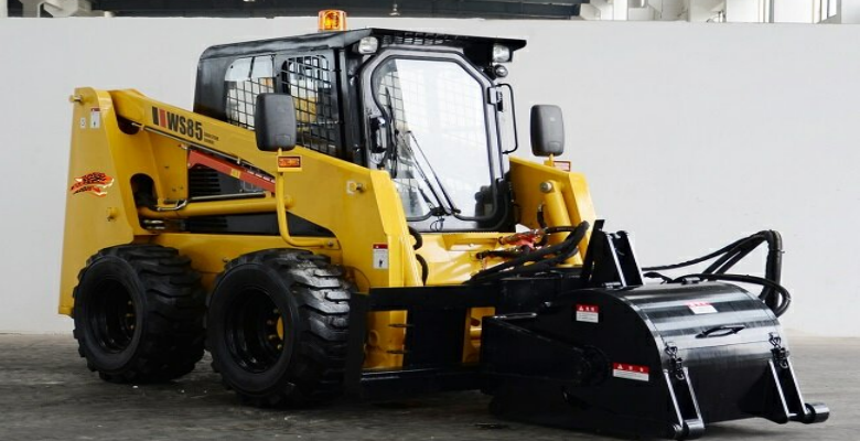 Ton Mini Compact Loader 4x4 Skid Steer Loader WS50 0.4m3 Bucket Capacity