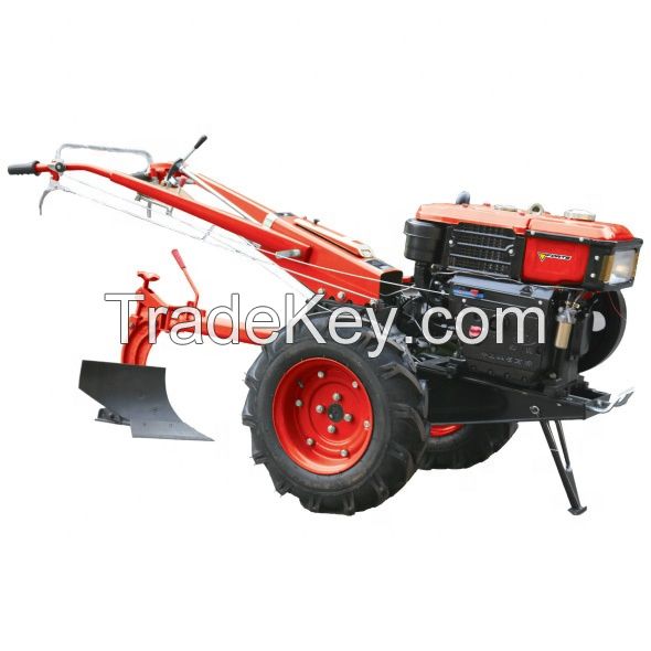 Mini Agricultural Use Walking Behind Tractor Hand Push Tiller Cultivator