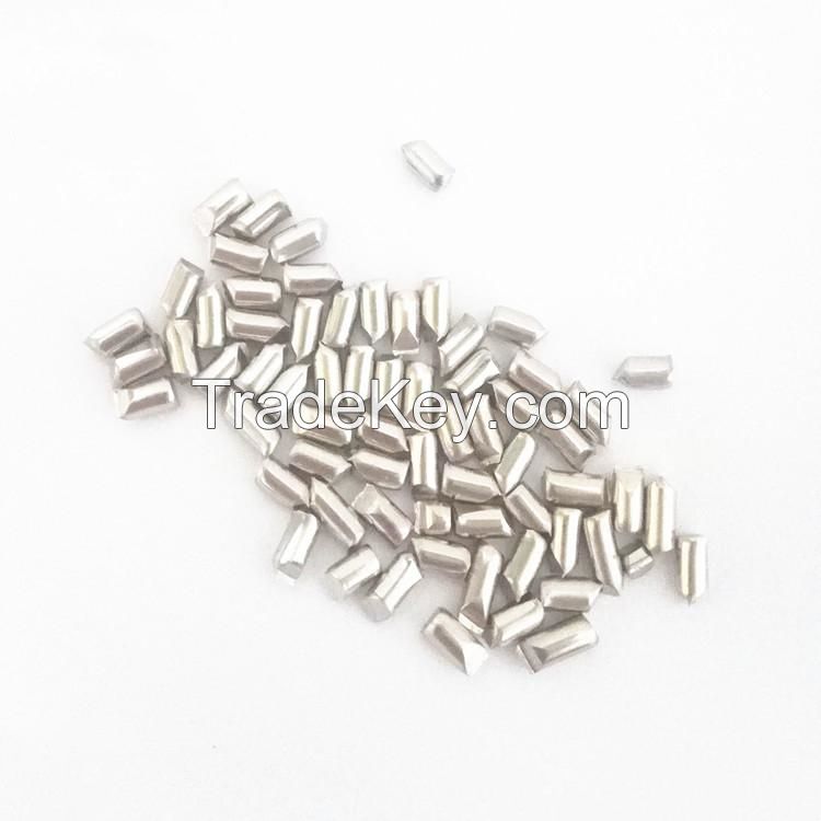Pure pt 99.95% round and square platinum metal pellets grains