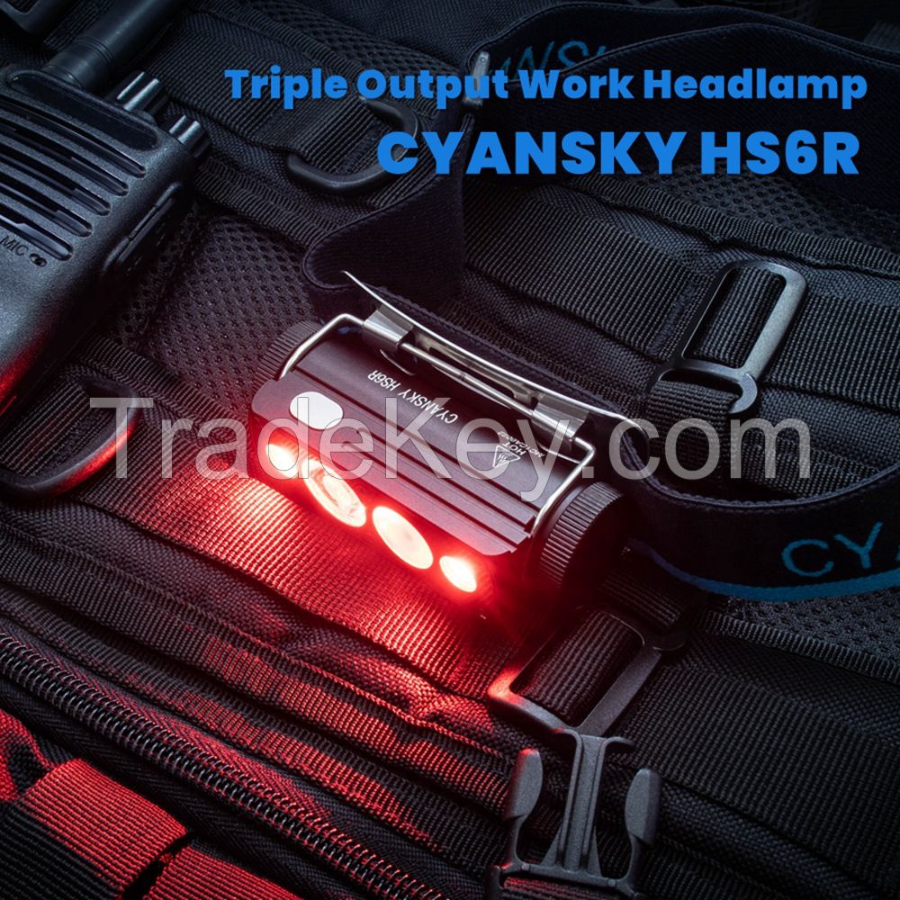 Triple Output All-metal Rechargeable Work Headlamp