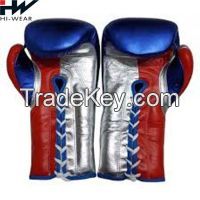 Leather Boxing Gloves 8-16oz