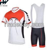 Custom Unisex Popular  Style Bib Shorts Cycling Suit