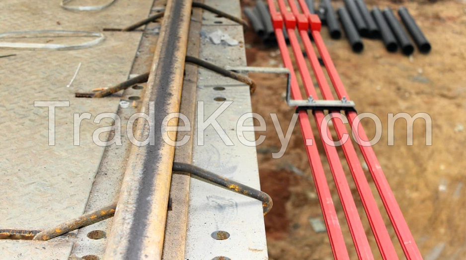 SINGLE-POLE CONDUCTOR BAR SYSTEM for overhead crane, gantry crane