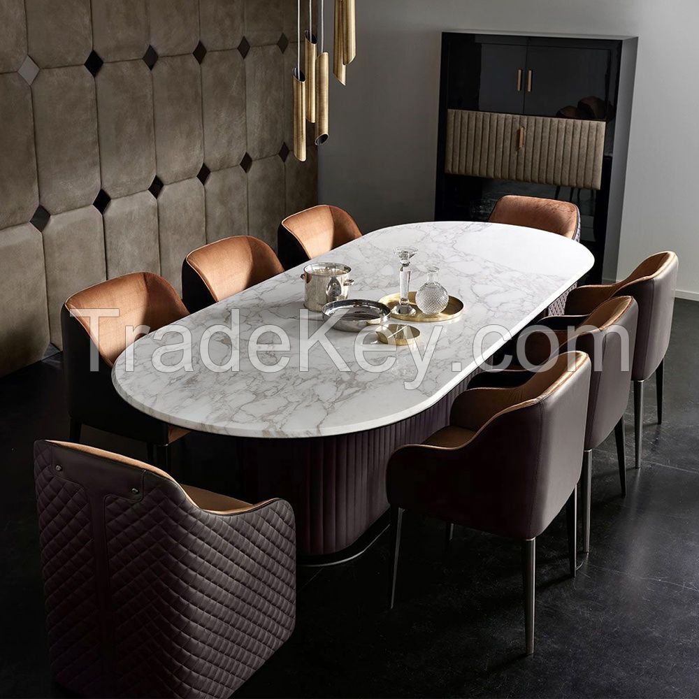 italian leather dining set