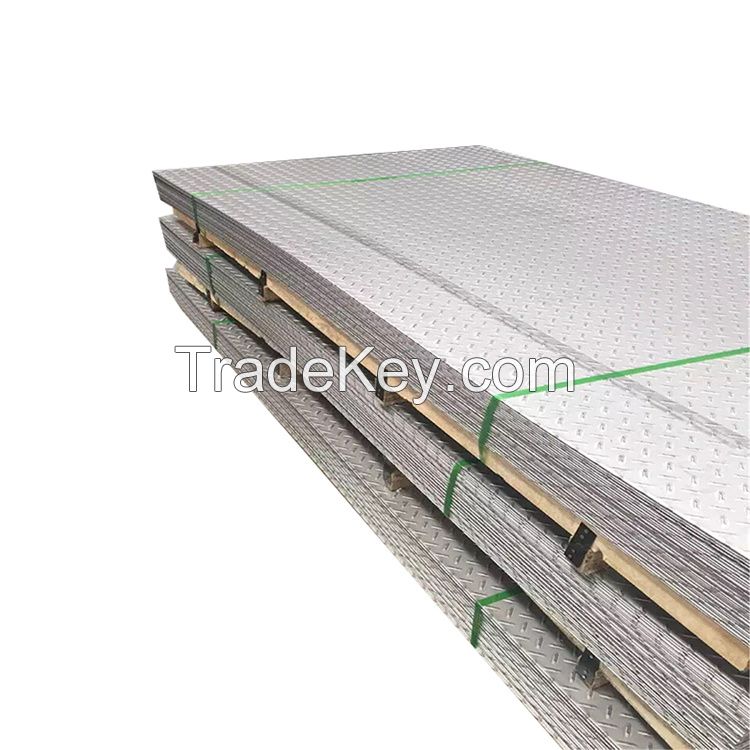 Stainless Steel Checkered Plate Embossed Stainless Steel Sheet Pattern