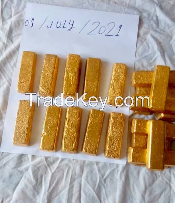AU GOLD BARS AND GOLD NUGGETS