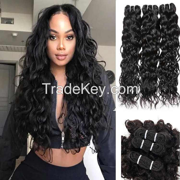 Weave Natural Black Natural Wave 1B -Amour Hair