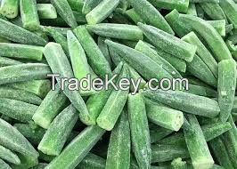 frozen vegetables okra