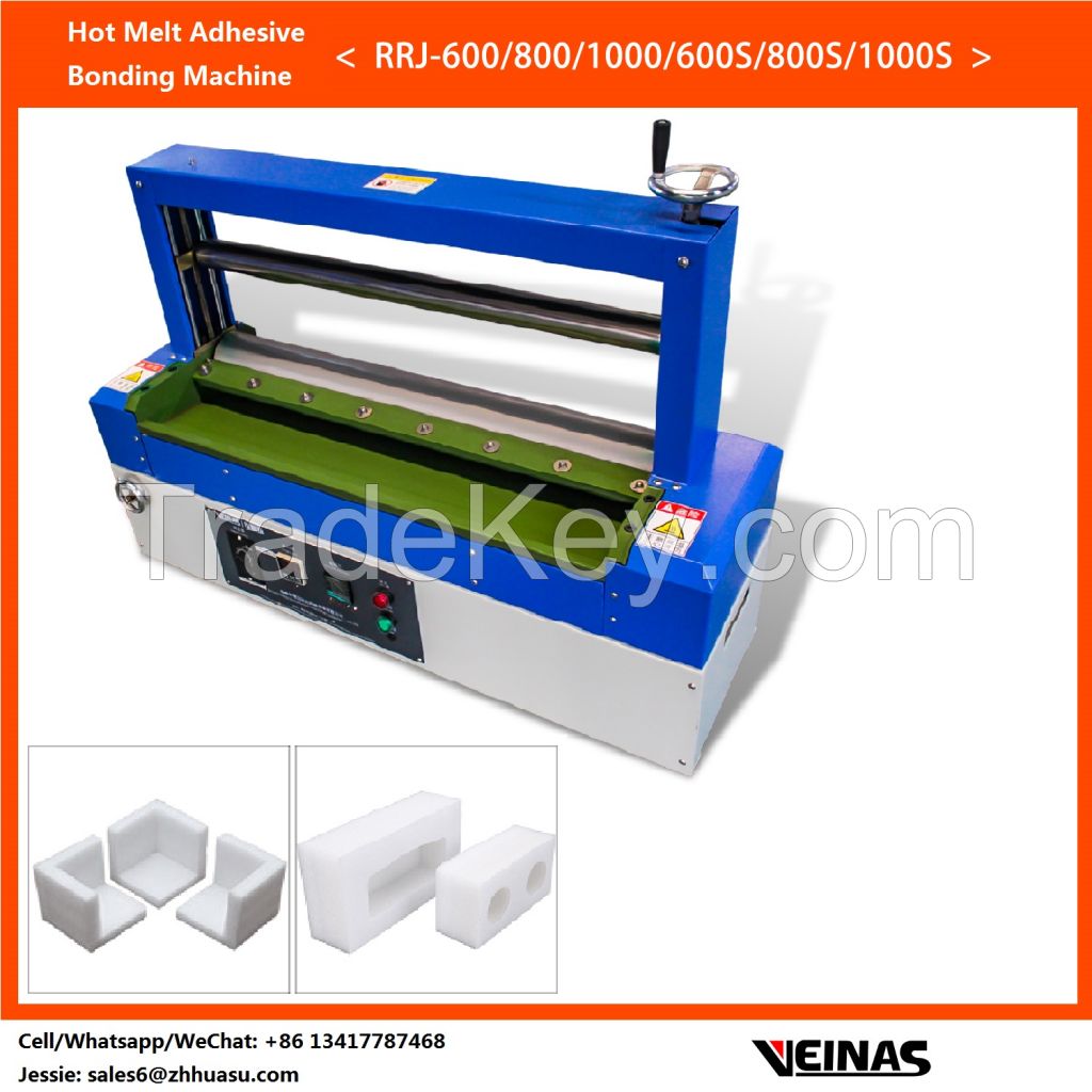 Guandgong Huasu, Veinas, EPE Foam Hot Melt Adhesive Bonding Machine, Hot Melt Glue Machine, Thermal Melt Adhesive, Hot Melt Applicator