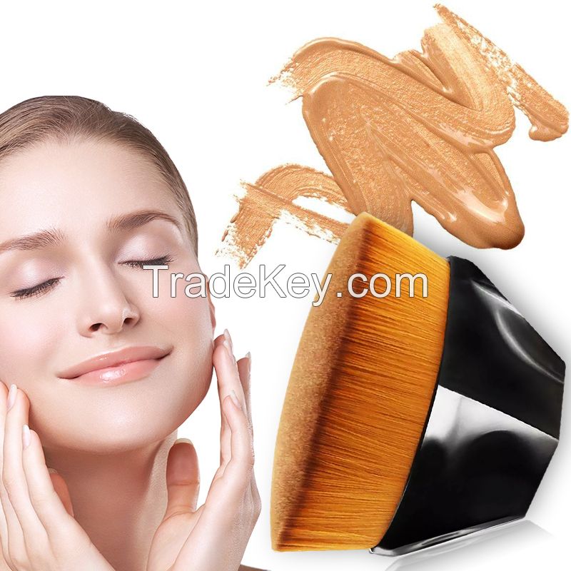 Foundation Brush BB Cream Makeup Brush Loose Powder Flat Brush Kit Mak