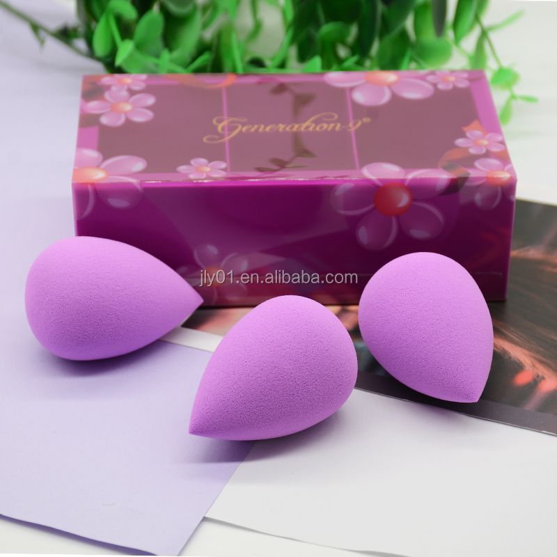 2021 Best Christmas Gifts for Girlfriend Makeup Sponge Set 3 Pieces Soft cosmetics Applicators blender Sponges