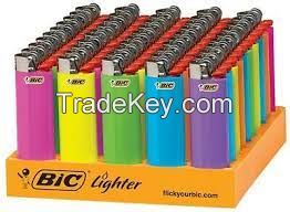 Bikc Classic Lighter, Fashion Assorted Colors, 50-Count Tray