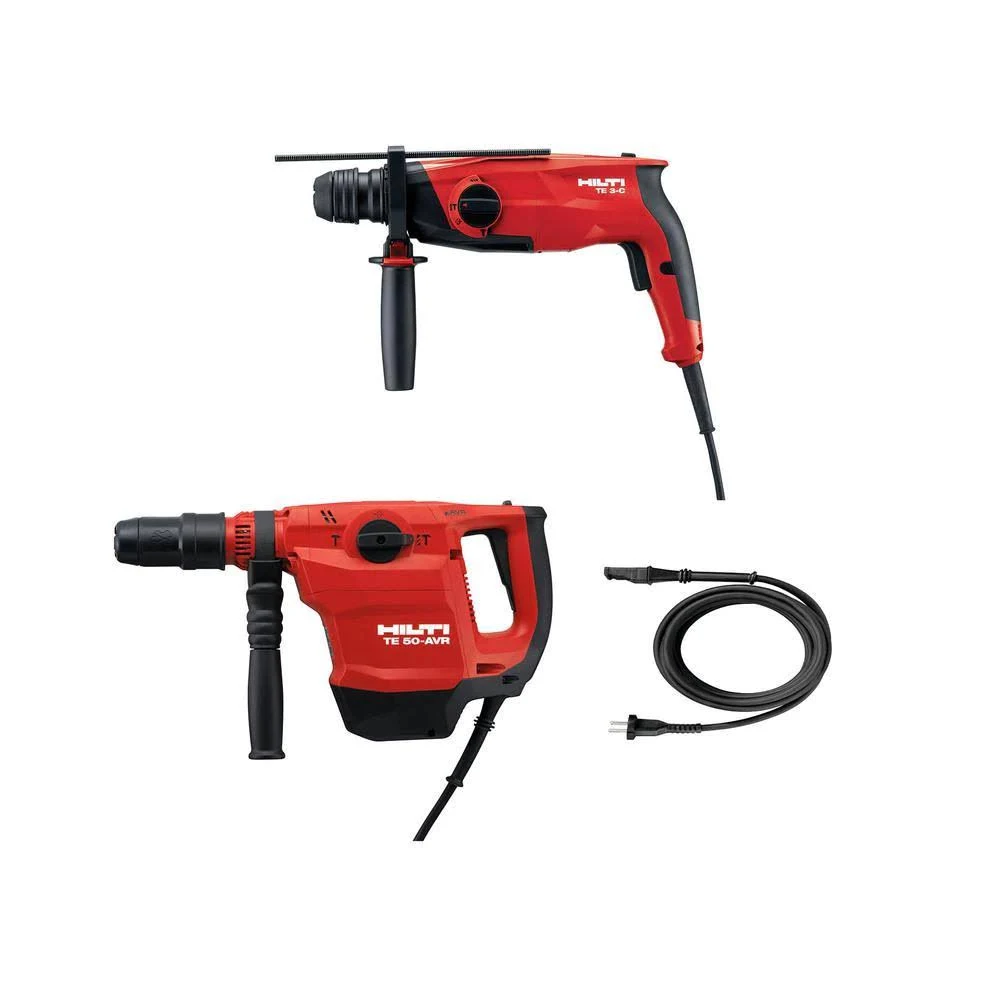 Hilti 120 Volt Corded Rotary Hammer 2-Tool Pack -Te 50 AVR SDS Max 3/4