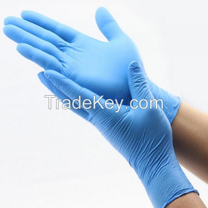 Nitrile Gloves Hot Sale High Quality Disposable Professional Nitrile Gloves Blue Examination