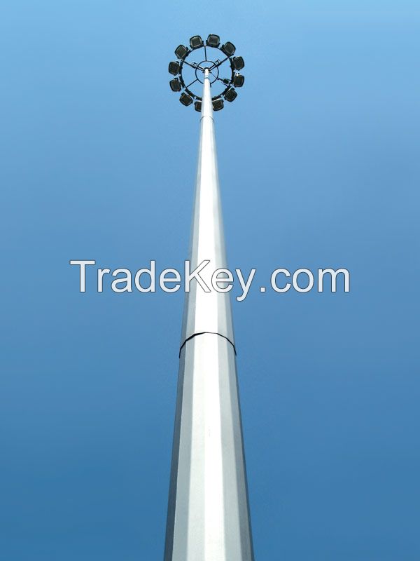 high mast lighting pole