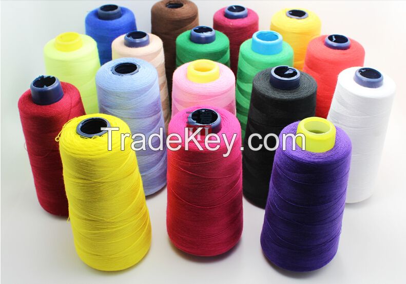 Sewing thread polyester sewing yarn 3000 yards high strength sewing machine The polyester needle  sewing thread on cone