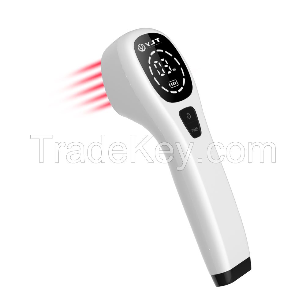 Home Health Care newest white black color portable 808nm cold Laser Pain relief equipment