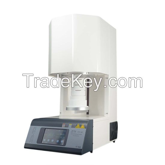 Zirconia firing furnace with Carbon rod heating inside oven chamber