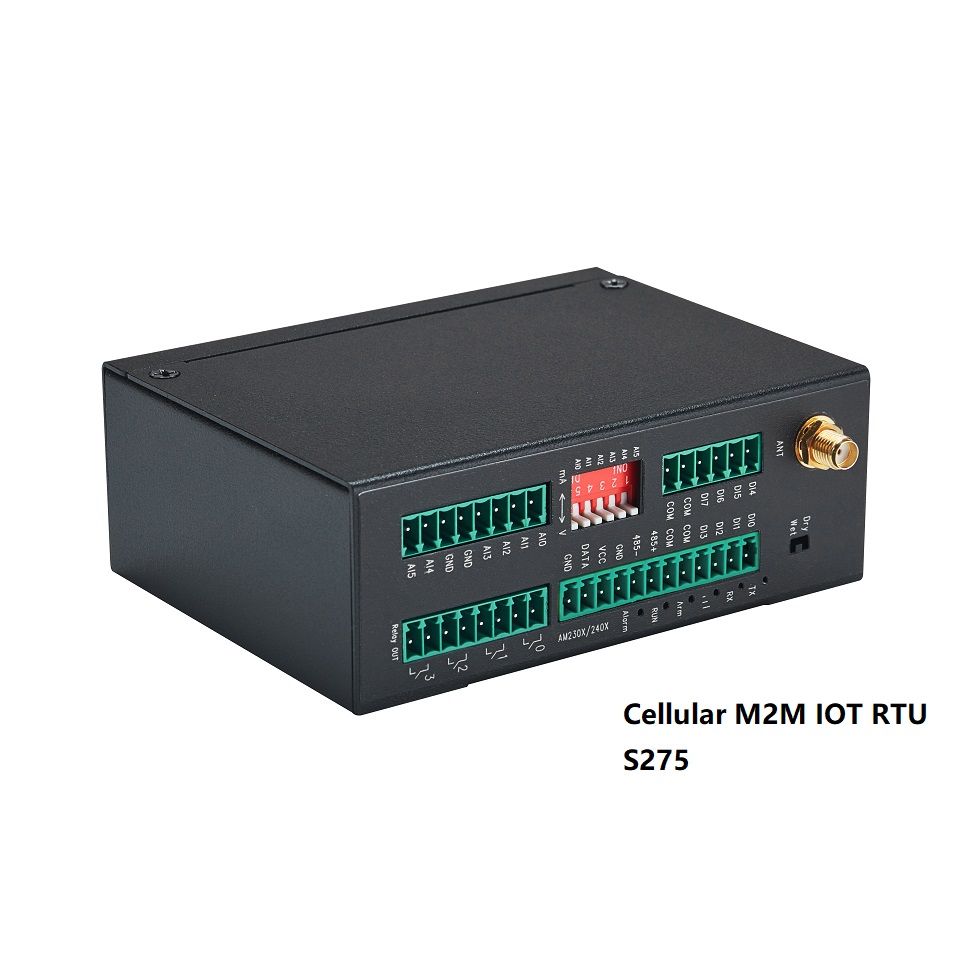 Cellular M2M IOT RTU 8DI 4DO 6AI 1RS485