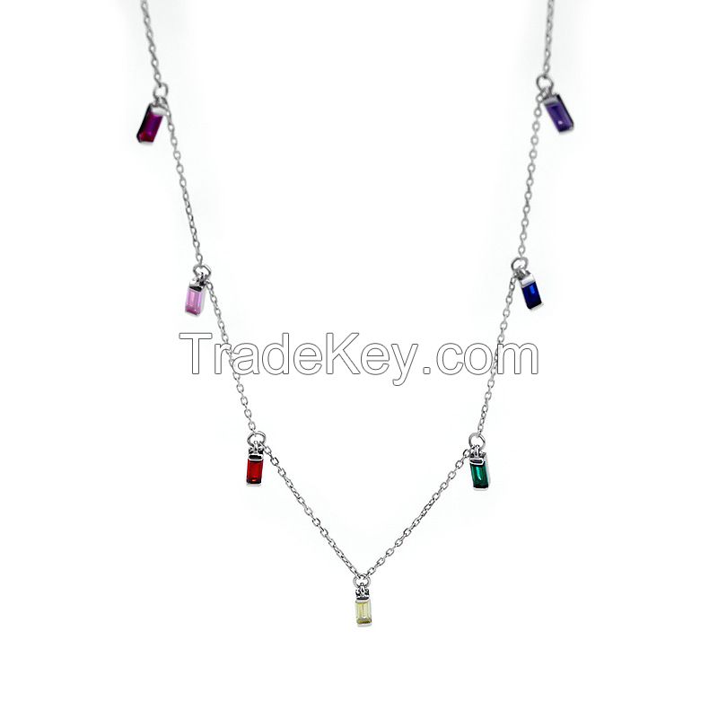 Sell Color cz necklaces