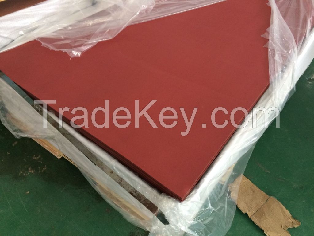 Red electrical insulation paperboard