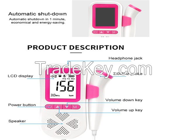 sell Offer Factory price 3.0MHz cheap price home used ultrasound machine portable Baby Health monitor Doppler Fetal