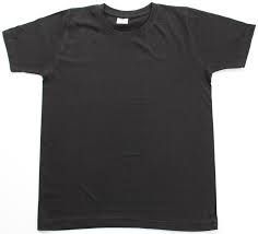 Sell Round Neck Plain Black T-Shirts