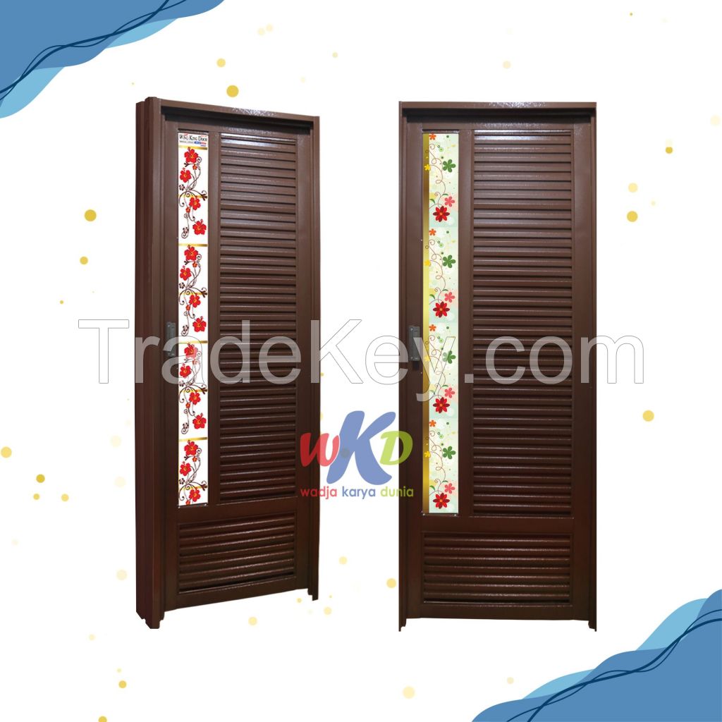 Wing King Door Stylish Extra Colour Ochre Brown Bathroom Door Toilet Door Shower Door Back Door Minimalist House Door Galvalume Door Metal Door