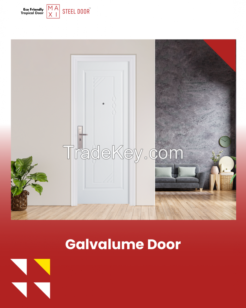 Durable Steel Door Maxi Steel Door Metal Door Galvalume Door