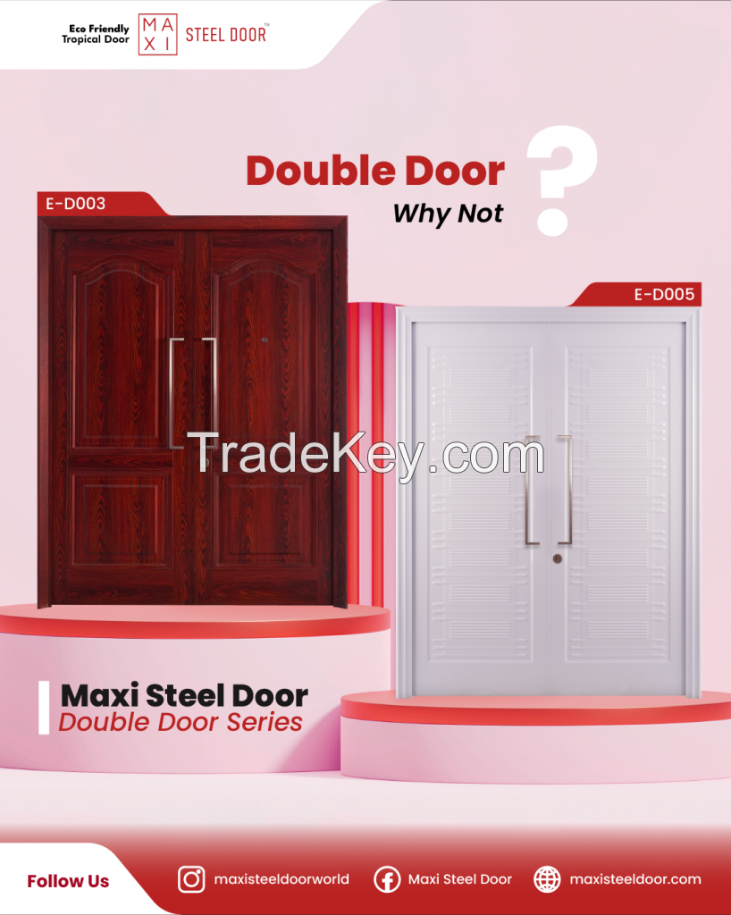 Maxi Steel Door - Eco Friendly Tropical Door