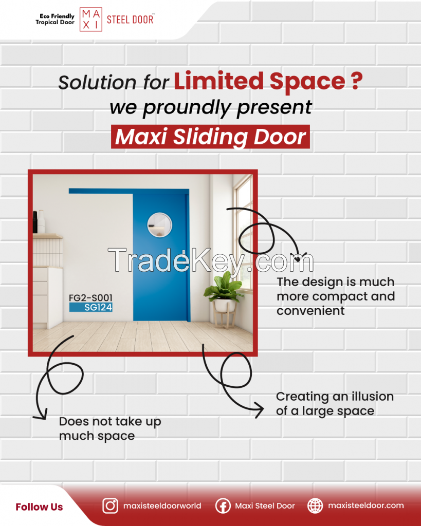 Ultimate Protection for Your Home: Maxi Steel Door - Anti-Termite, Fire-Resistant, and Stylishly Durable with Color Customization!